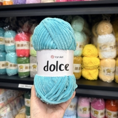 Len nhung YarnArt DOLCE siêu mềm mượt đan/móc thú bông, chăn, khăn, mũ….(cuộn 100gr) (26320)