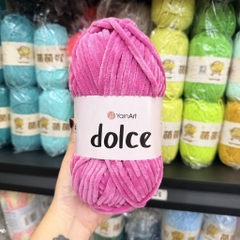 Len nhung YarnArt DOLCE siêu mềm mượt đan/móc thú bông, chăn, khăn, mũ….(cuộn 100gr) (26320)