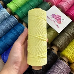 Combo 10 cuộn Sợi dệt trơn 2mm Craftyarn VN (ghi chú chọn màu)