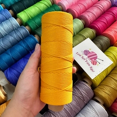 Combo 10 cuộn Sợi dệt trơn 2mm Craftyarn VN (ghi chú chọn màu)