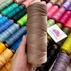 Combo 10 cuộn Sợi dệt trơn 2mm Craftyarn VN (ghi chú chọn màu)