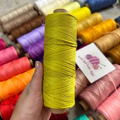 Combo 10 cuộn Sợi dệt trơn 2mm Craftyarn VN (ghi chú chọn màu)