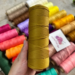 Combo 10 cuộn Sợi dệt trơn 2mm Craftyarn VN (ghi chú chọn màu)