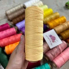 Combo 10 cuộn Sợi dệt trơn 2mm Craftyarn VN (ghi chú chọn màu)