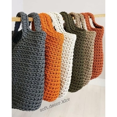 Sợi Cordy Maxi 3.5mm Craftyarn VN dùng để móc túi xách (26272)