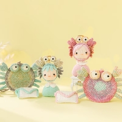 Len Susan 4 màu loang (cuộn 50gr) (26285)