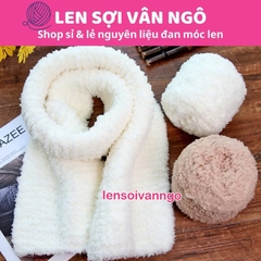 Len bông xù (cuộn 90gr ~ 95gr) (26297)