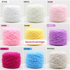 Len bông xù (cuộn 90gr ~ 95gr) (26297)