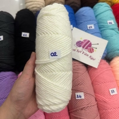 Len cotton love (len ống nội địa 3mm) (cuộn 100gr) (26292)