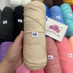 Len cotton love (len ống nội địa 3mm) (cuộn 100gr) (26292)