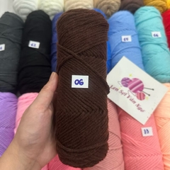 Len cotton love (len ống nội địa 3mm) (cuộn 100gr) (26292)