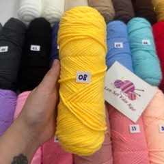 Len cotton love (len ống nội địa 3mm) (cuộn 100gr) (26292)