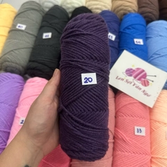 Len cotton love (len ống nội địa 3mm) (cuộn 100gr) (26292)