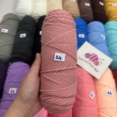 Len cotton love (len ống nội địa 3mm) (cuộn 100gr) (26292)