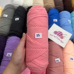 Len cotton love (len ống nội địa 3mm) (cuộn 100gr) (26292)