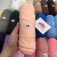 Len cotton love (len ống nội địa 3mm) (cuộn 100gr) (26292)