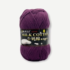 Len Milk Cotton loại 1 (cuộn 125gr) (26278)