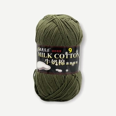 Len Milk Cotton loại 1 (cuộn 125gr) (26278)