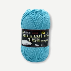 Len Milk Cotton loại 1 (cuộn 125gr) (26278)