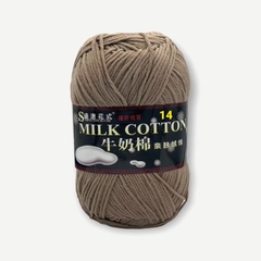 Len Milk Cotton loại 1 (cuộn 125gr) (26278)