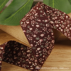 2 mét ruy băng vải hoa (bản 2.5cm) (26119)