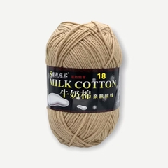 Len Milk Cotton loại 1 (cuộn 125gr) (26278)