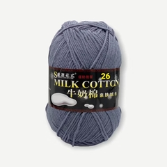 Len Milk Cotton loại 1 (cuộn 125gr) (26278)
