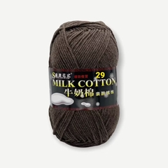 Len Milk Cotton loại 1 (cuộn 125gr) (26278)