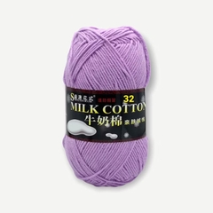Len Milk Cotton loại 1 (cuộn 125gr) (26278)