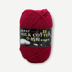 Len Milk Cotton loại 1 (cuộn 125gr) (26278)