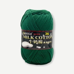 Len Milk Cotton loại 1 (cuộn 125gr) (26278)