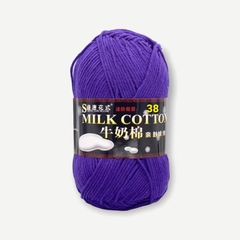 Len Milk Cotton loại 1 (cuộn 125gr) (26278)
