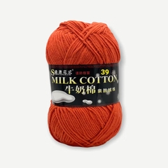 Len Milk Cotton loại 1 (cuộn 125gr) (26278)