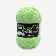 Len Milk Cotton loại 1 (cuộn 125gr) (26278)