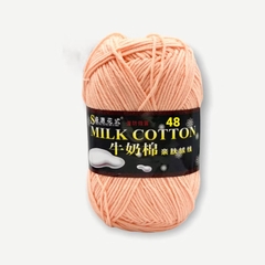 Len Milk Cotton loại 1 (cuộn 125gr) (26278)