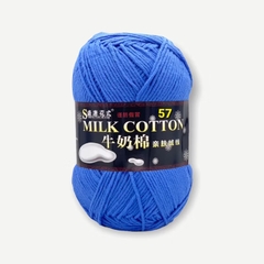 Len Milk Cotton loại 1 (cuộn 125gr) (26278)