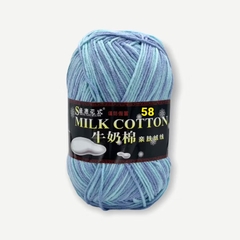 Len Milk Cotton loại 1 (cuộn 125gr) (26278)