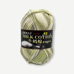 Len Milk Cotton loại 1 (cuộn 125gr) (26278)