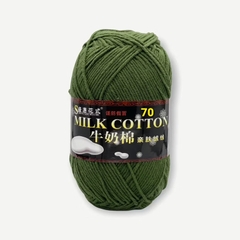 Len Milk Cotton loại 1 (cuộn 125gr) (26278)