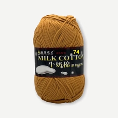 Len Milk Cotton loại 1 (cuộn 125gr) (26278)