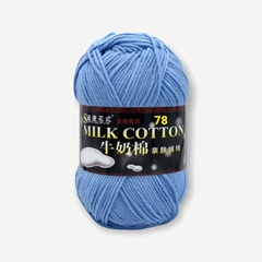 Len Milk Cotton loại 1 (cuộn 125gr) (26278)