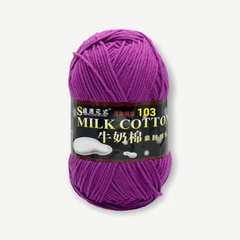 Len Milk Cotton loại 1 (cuộn 125gr) (26278)