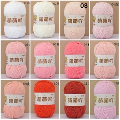 Len Nhung Gấu MengMeng (cuộn 50gr) (26303)