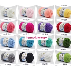 Len Milk Cotton 50gr (mác bò) (26276)