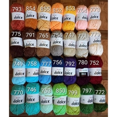 Len nhung YarnArt DOLCE siêu mềm mượt đan/móc thú bông, chăn, khăn, mũ….(cuộn 100gr) (26320)