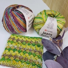 Len YarnArt Jeans Splash (cuộn 50gr) (26316)