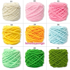 Len Nhung đũa (len bông sữa) (cuộn 90gr) (26306)