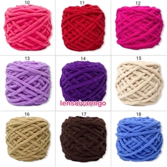 Len Nhung đũa (len bông sữa) (cuộn 90gr) (26306)