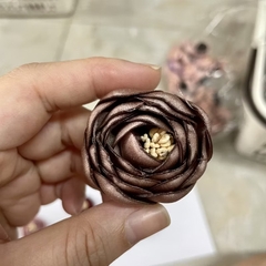 Combo 2c Hoa vải V15 trang trí nón/túi xách (26113)