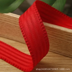 Combo 2 mét Ruy băng trang trí màu đỏ (Bản 2.5cm) (26119)